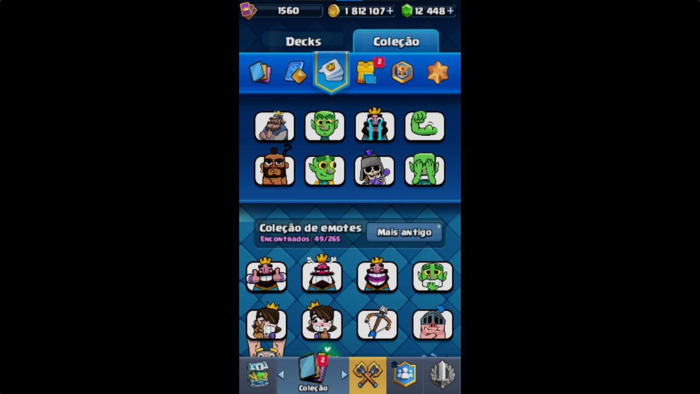 CONTA EVOLUÍDA + 12 MIL GEMAS PRA GASTAR