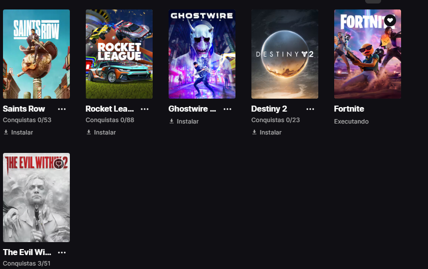 Conta Fortnite + Vários Jogos na Epic Games | Acesso Completo