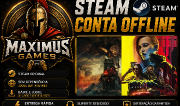 Steam compartilhada - Cyberpunk +DLC e Elden Ring + DLC