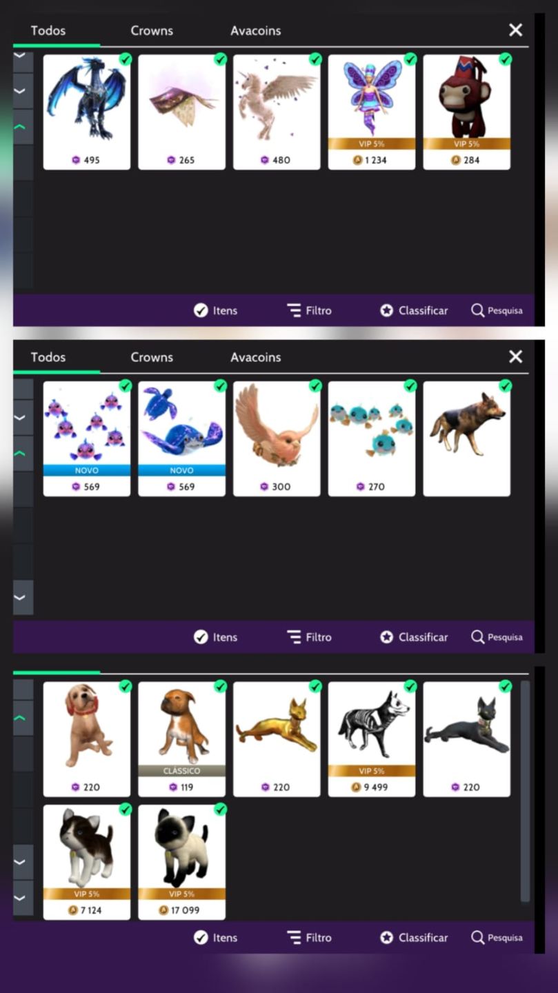 Conta avk level 43, Verificado +18, 36 insignas, 1011 Itens, varios em Crowns.