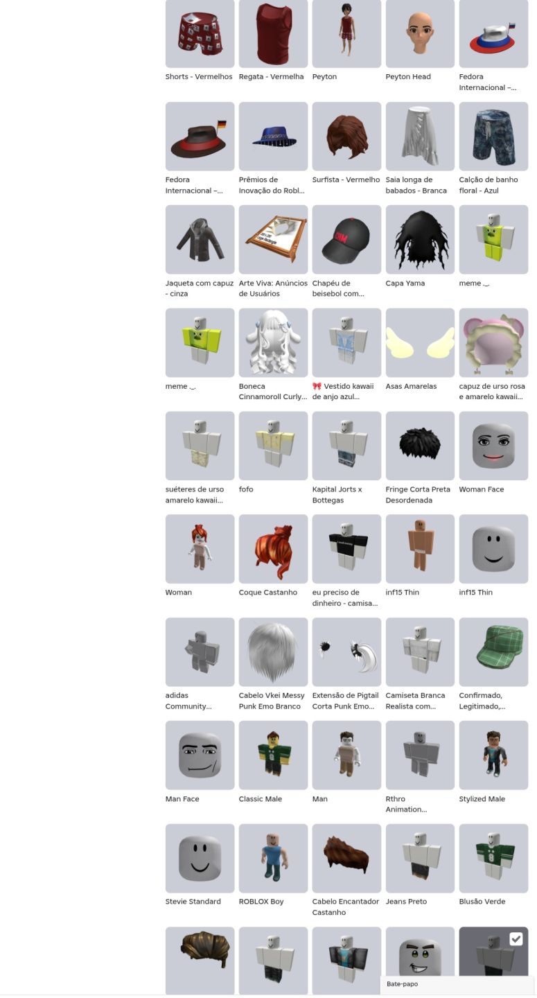 Conta com muitas skins e itens!