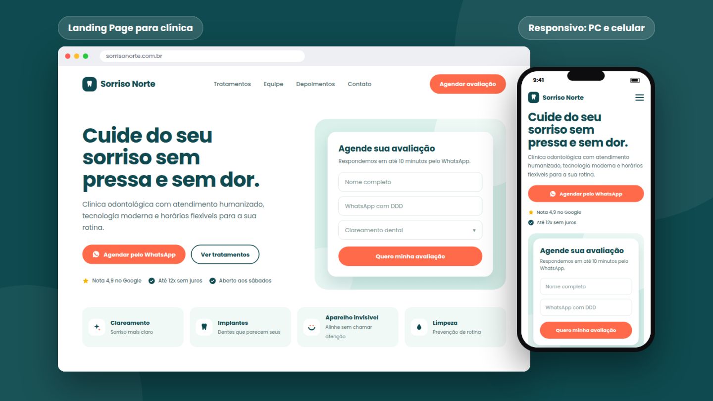 (DEV) Criar Site Profissional | Landing Page, Loja Virtual, System Web e App