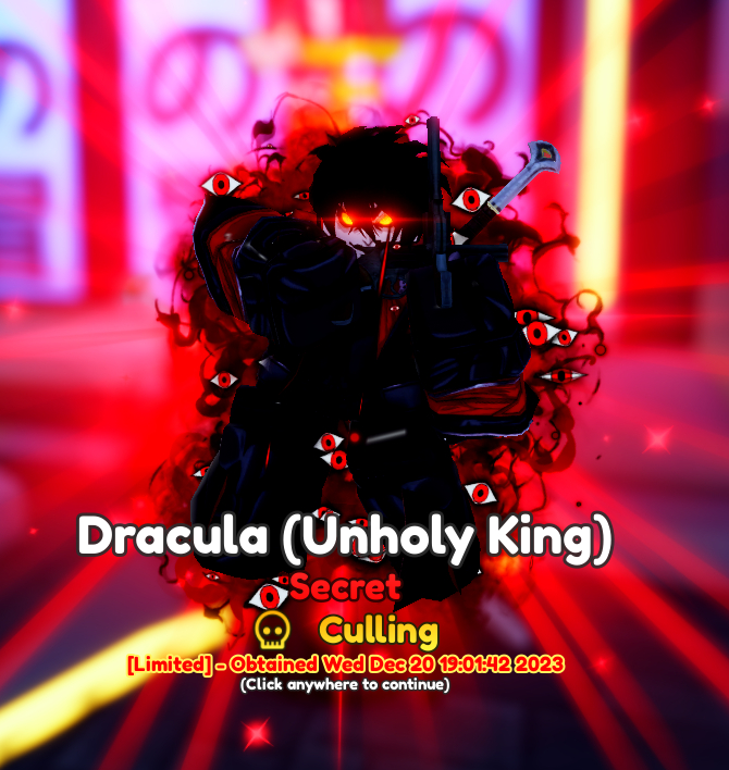 ALUCARD EVO COM BONS STATS, ÚLTIMO DO ESTOQUE - ANIME ADVENTURES