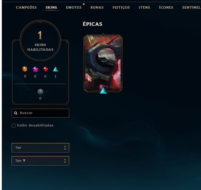 [BR] CONTA LVL 37 - GOLD IV SMURF (NICK CLEAN) - 22 CHAMPS - +29, 30 PDL ⭐✨