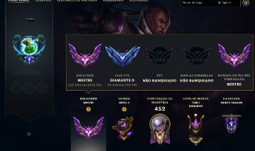 Conta full acesso Mestre 600pdl+ com 344 skins