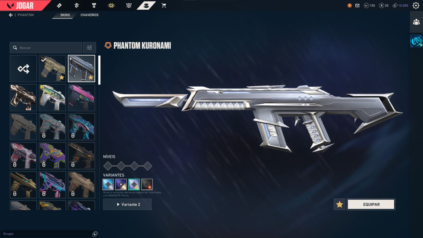 CONTA COM KARAMBIT SAQUEADORA E MUITA SKIN DE FACA E VANDAL / PREÇO NEGOCIAVEL