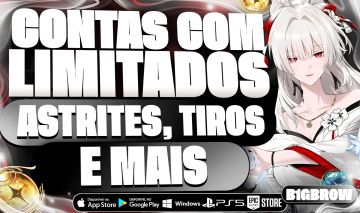 WUTHERING WAVES - CONTAS COM LIMITADOS, ASTRITES, TIROS E MAIS!