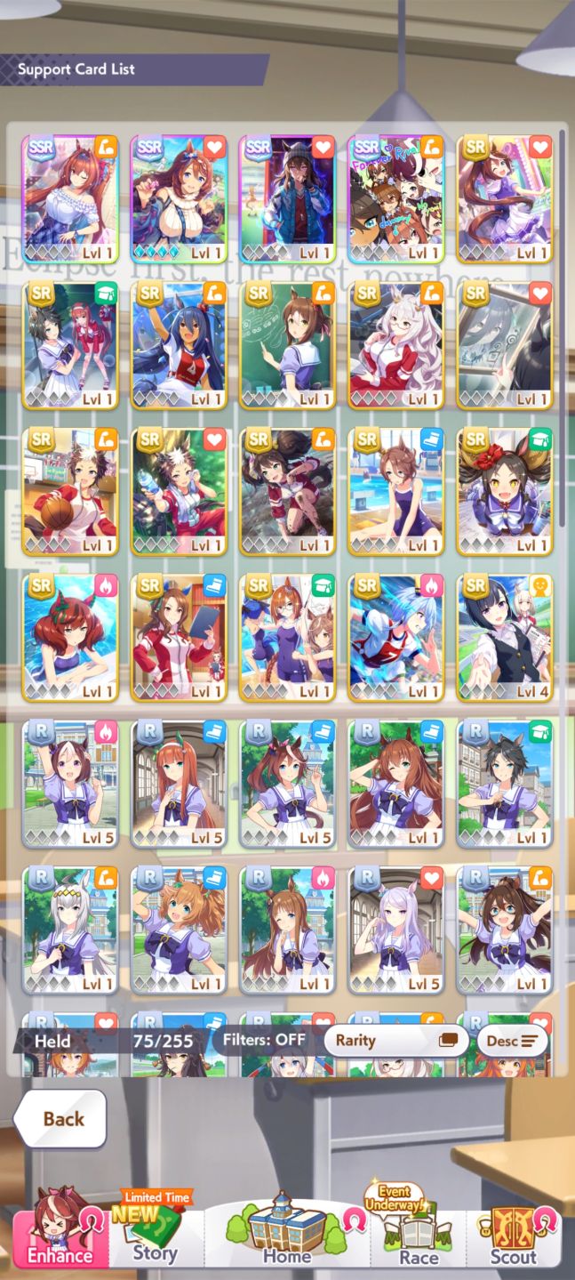 UMAMUSUME PRETTY DERBY [UMAMUSUME] 2.8K CARATS [SUPER CREEK MAX LB] [20x SSR]