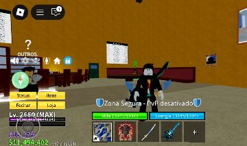 Conta do Blox fruits level máximo mais - Roblox - Blox Fruits - GGMAX