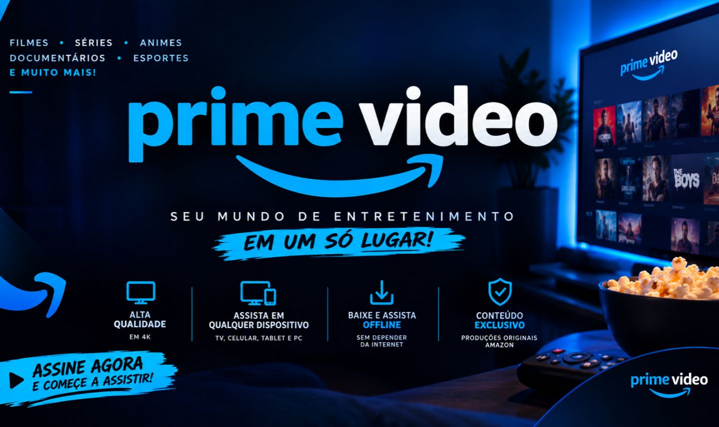 PRIME VIDEO PRIVADA 4K [CONTA SOMENTE SUA]
