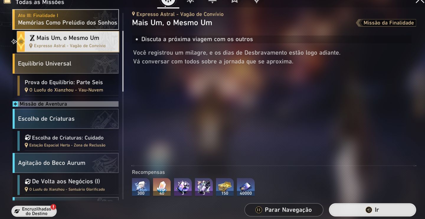 Time de quebra e euforia end game
