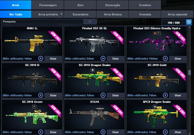 POINT BLANK (SEGUNDO TENENTE 2) (COM ITENS DE CASH) (ENTREGA AUTOMATICA)