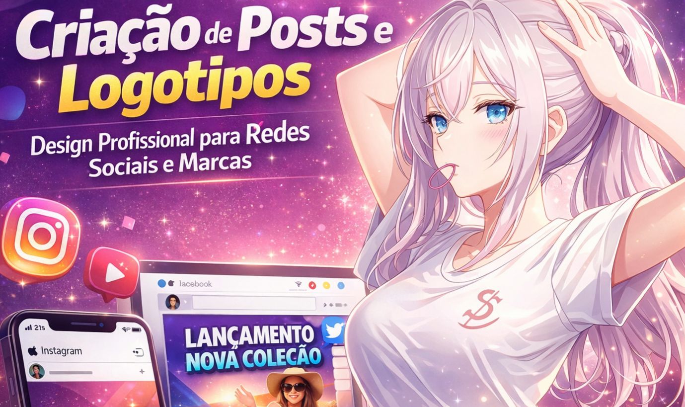 Designer Profissional+entrega rápida-arte de anuncio,logo,capas e banners...
