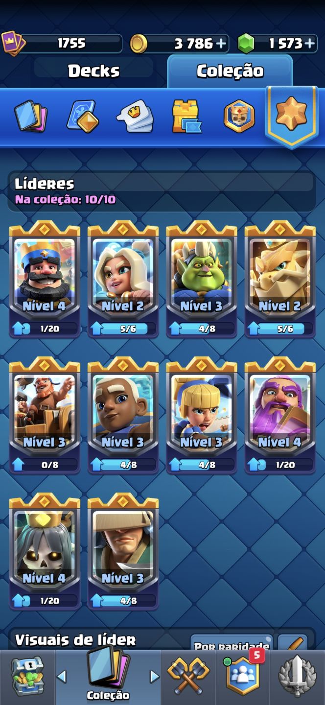 CONTA CLASH ROYALE 14K TROFÉUS PROMOÇÃO !