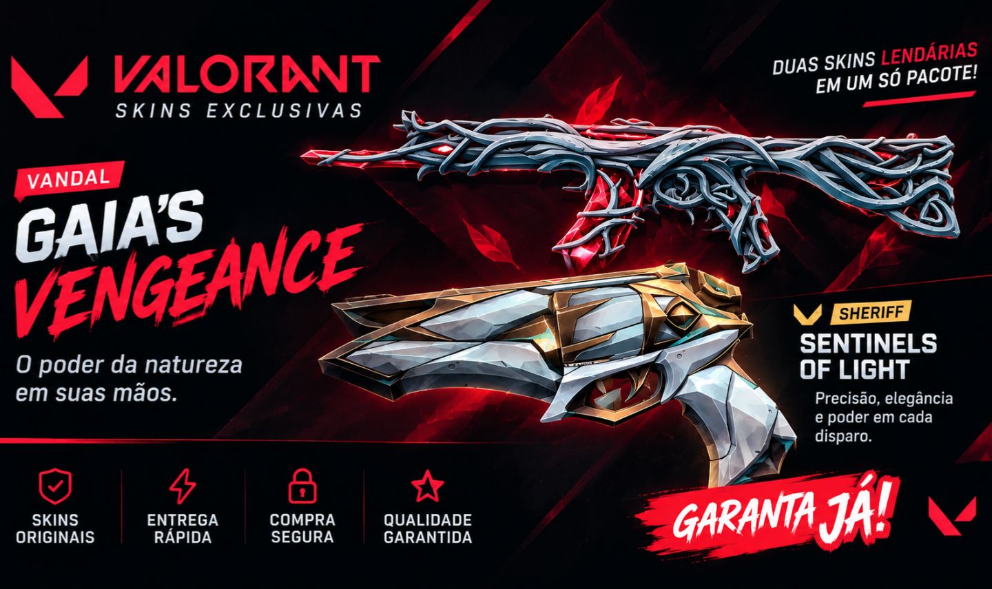 Conta de valorant com skin