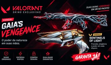 Conta de valorant com skin