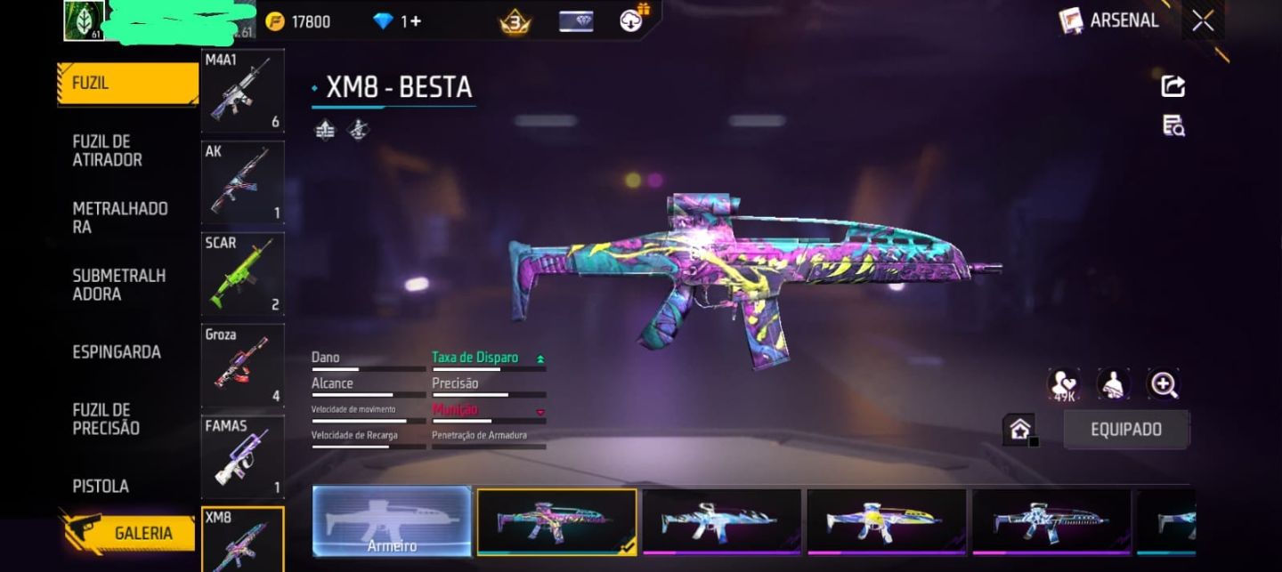 CONTA DE FREE FIRE BOA PARA QUEM NAO QUER COMECAR DO ZERO