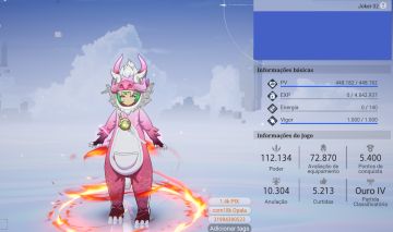 CONTA CRYSTAL OF ATLAN COM 112K - COM TODAS AS MONTARIAS, PETS E COSTUMES