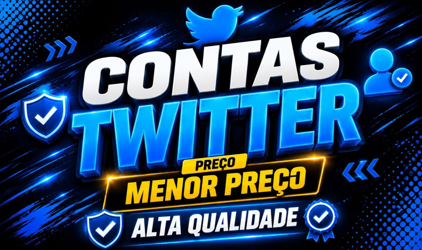 Conta Twitter - Contas / Perfil Antigos e Novo