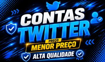 Conta Twitter - Contas / Perfil Antigos e Novo - Entrega Automática