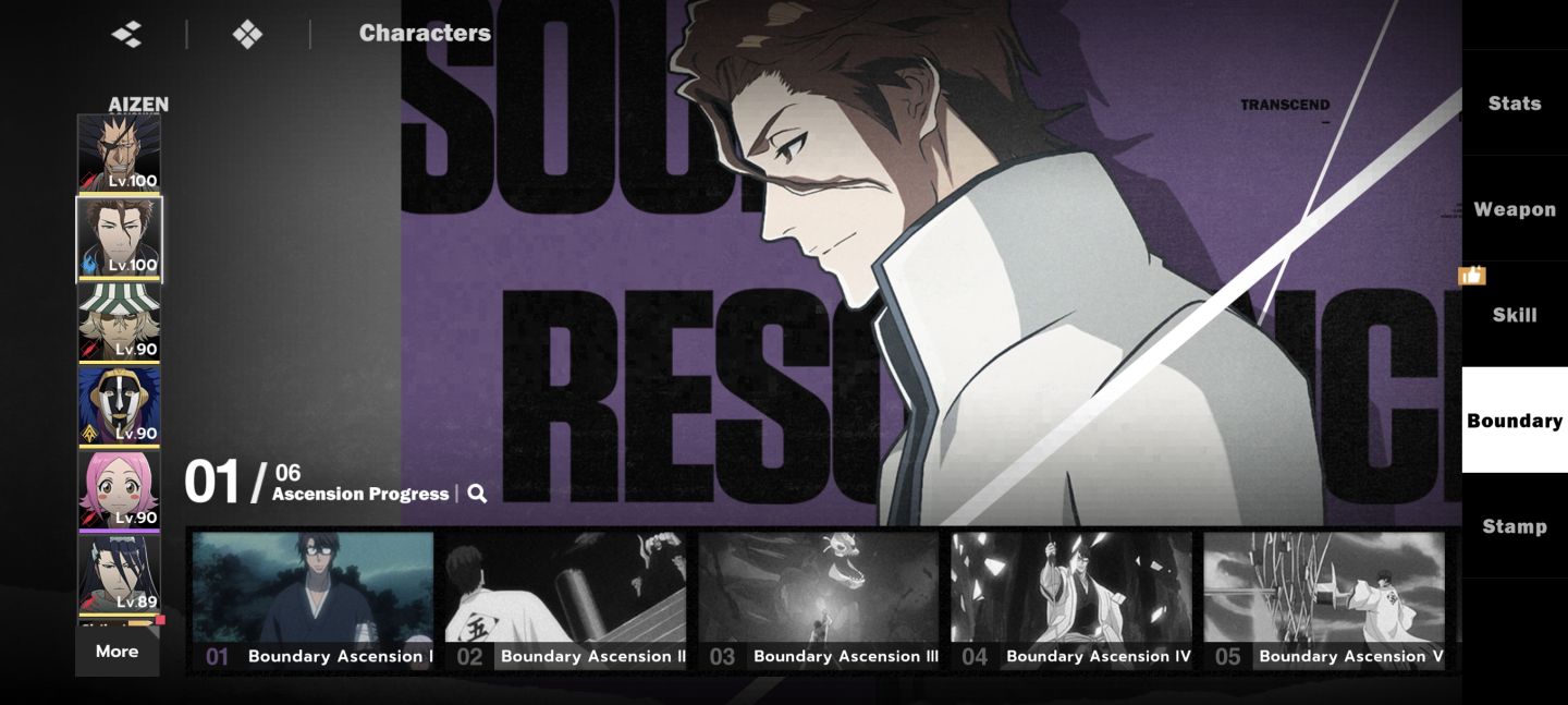 Conta a venda com Zaraki B6 Bleach sou resonance