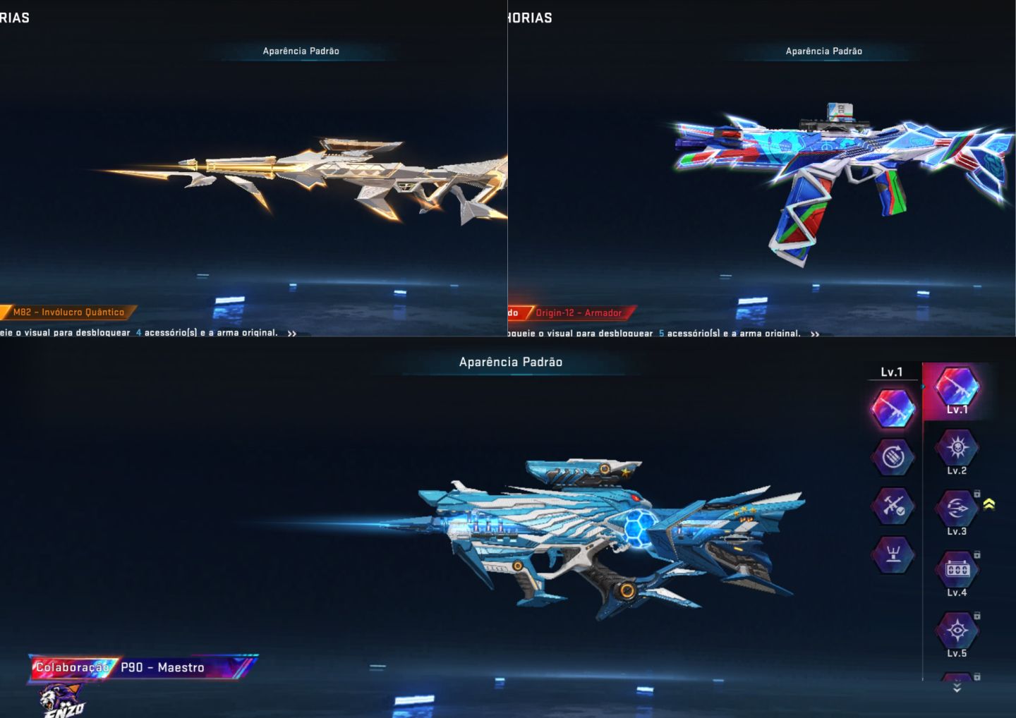 Conta Blood Strike | 1 EVO + Passe de Nivel