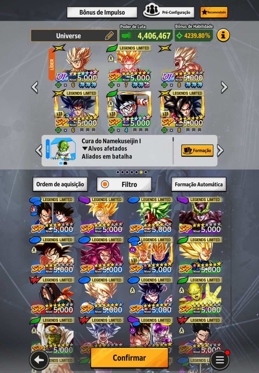 Conta mid game magin vegeta full 14 e hit full 14