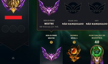 Conta lol Mestre 64% wr League of Legends | CRIADA DESDE 2025 | 5 SKINS