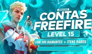 [Mais Barato] Contas de Free Fire LVL 15 A 19 / 20 A 29 / +30