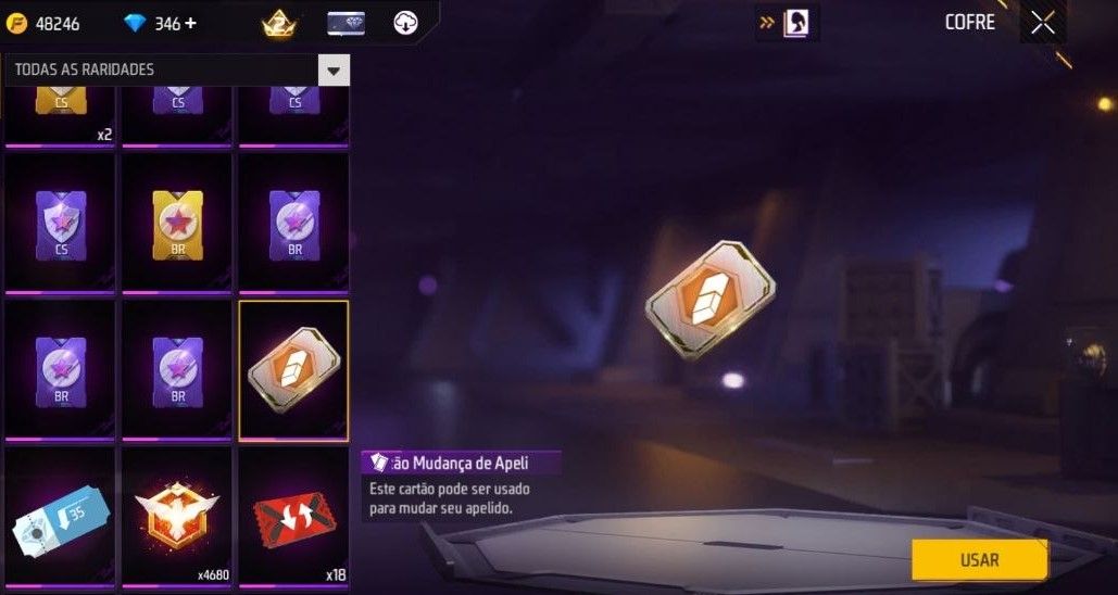 CONTA FREE FIRE LVL30 MESTRE 5 BR|MEGUMI |JIRAYA|KAKASHI |346 DIMAS E TROCA NICK