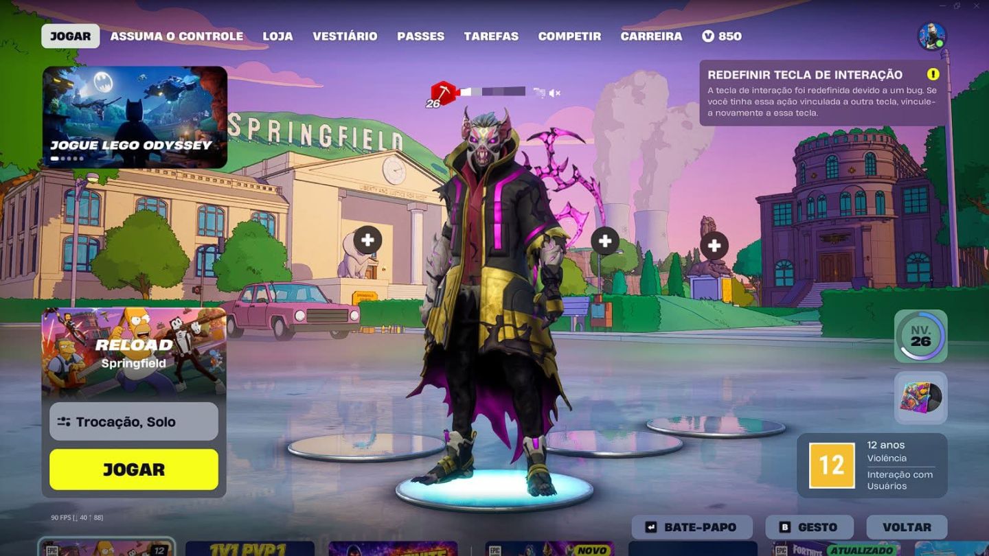 CONTA FORTNITE + EPIC GAMES | 400+ JOGOS