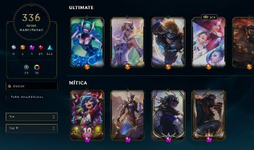 Compte League of Legends EUW | Niveau: 513 | Rank