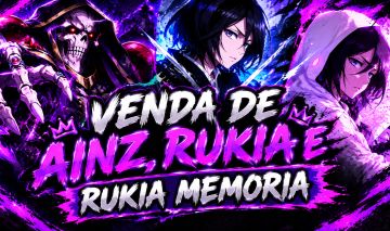 ANIME VANGUARDS VENDA DE AINZ(EVO) RUKIA E A MEMÓRIA(EVO)