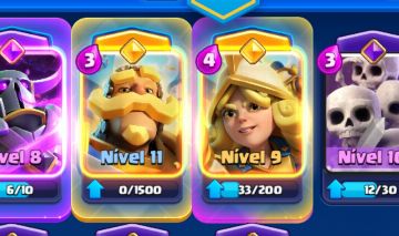 Clash royale 3k troféus com 2 heróis e 5 Evoluções _ Ótima conta pra iniciar