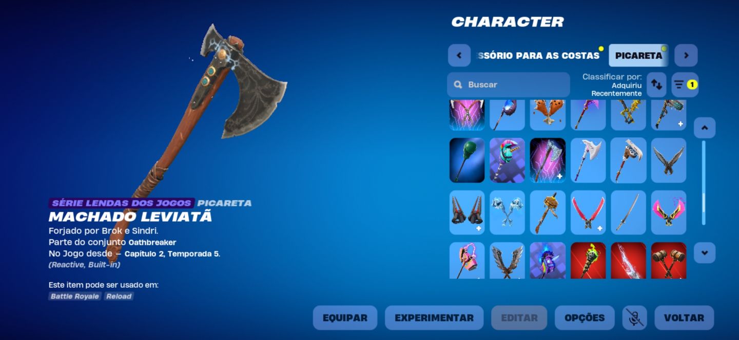 CONTA MUITO BOA DO FORTNITE [ALTERA E-MAIL E NICKNAME]