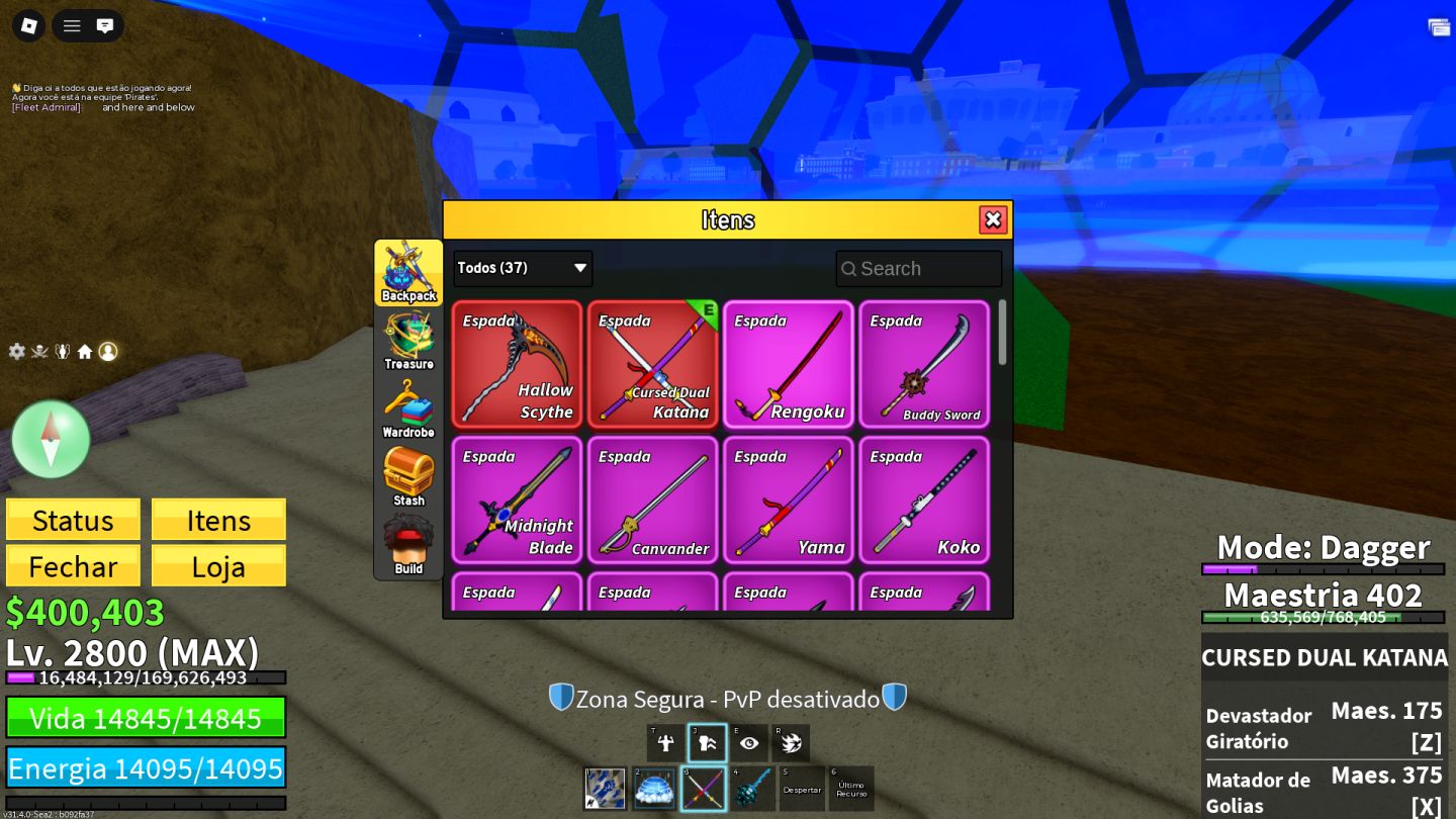 CONTA ROBLOX ULTRA | BLOX FRUITS MAX | SHINDO FULL RICO | GPO ALTO | AUT |