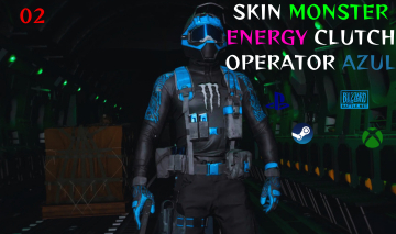 SKIN DA MONSTER CLUTCH OPERATOR - WARZONE TODAS PLATAFORMA - ENTREGA AUTOMATICA