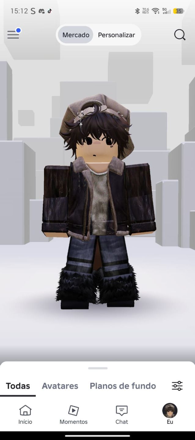 Conta Anime Vanguards Endgame + Skins Roblox