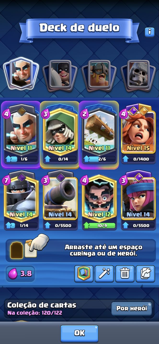 CONTA CLASH ROYALE MUITO FORTE!