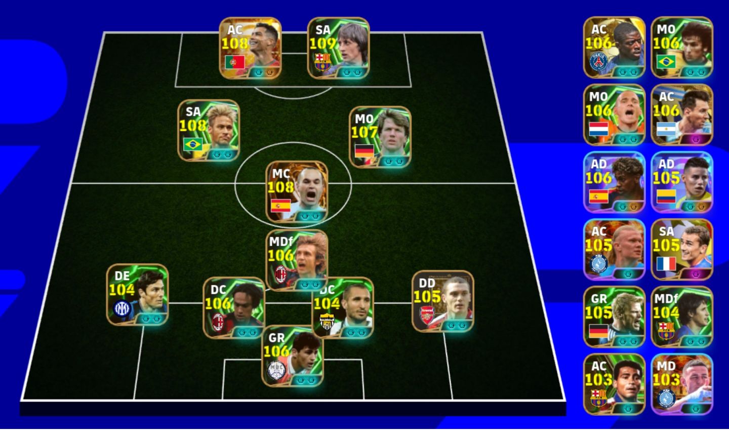 Conta efootball 0 prefeitura, muitas cartas era PES
