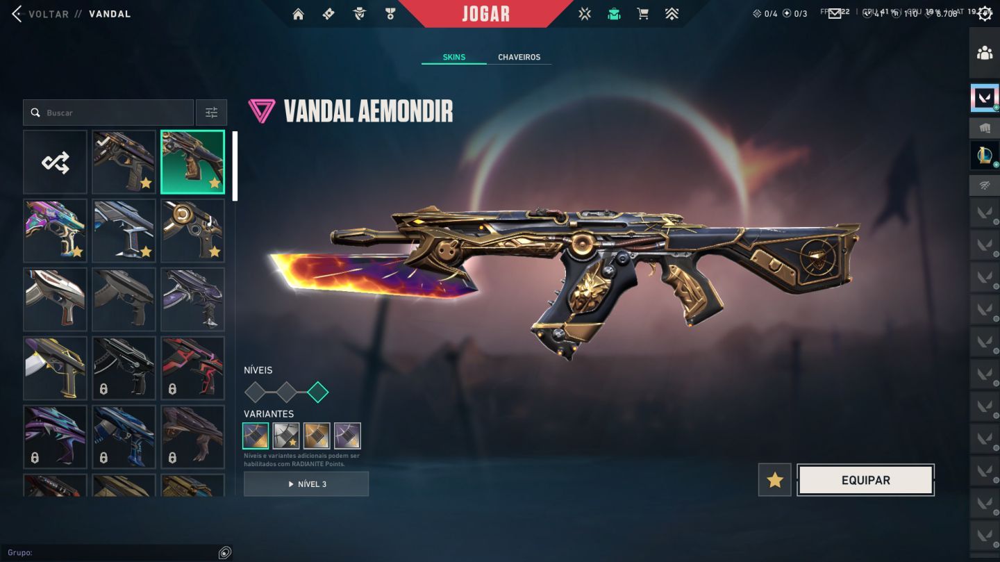 CONTA VALORANT + 1300 GASTOS