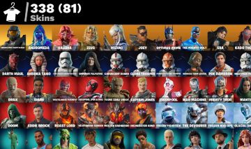 CONTA FORTNITE FULL 340 SKINS