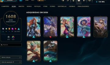 LOL EX-DESAFIANTE 2025 | MESTRE | 1608 SKINS + PAX SIVIR