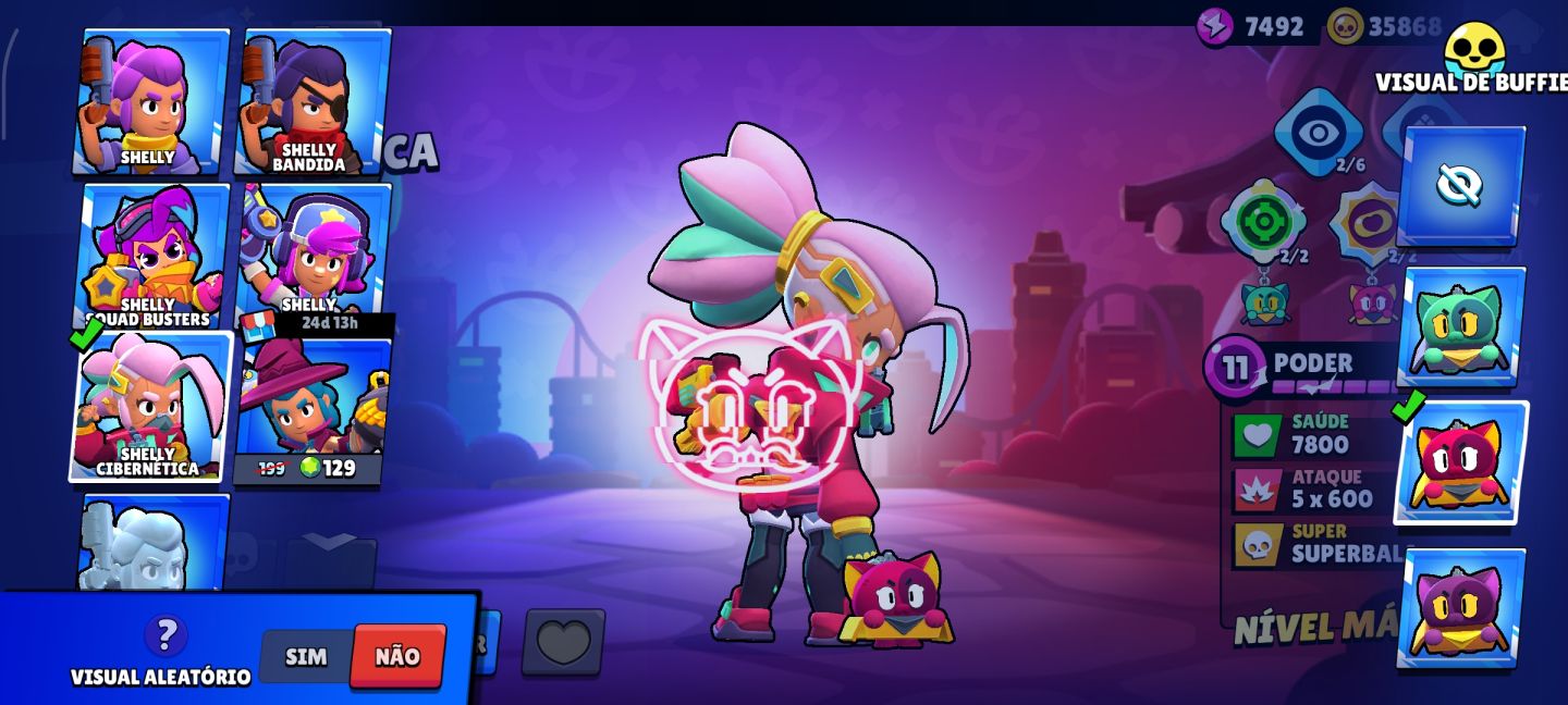 Conta Brawl Stars de 2019 | 107/108 Brawlers | Valor Negociável