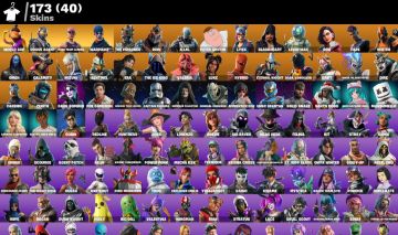 CONTA FORTNITE BOA | 173 SKINS | STW OG | WORLD CUP | SABRINA CARPENTER e MT +
