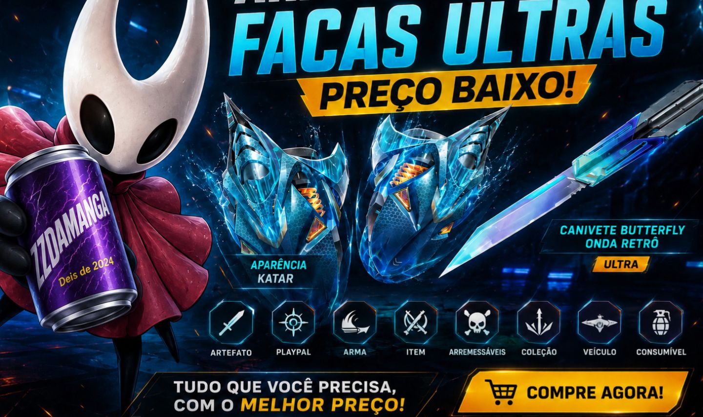 ATUALIZOU!!! CONTAS COM ARMAS ULTRAS,FACAS ULTRAS,ETERNAS,ESCOLHA!!