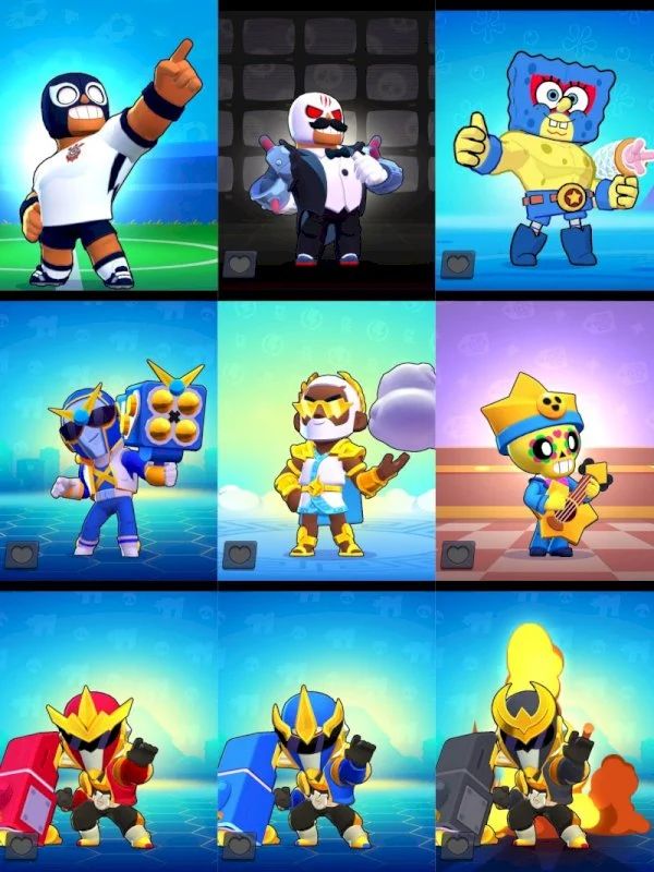 CONTA BRAWL STARs/FAMA METEORICA3/+117K TROFÉUS/108 PRESTÍGIO/ FULL BUFFS