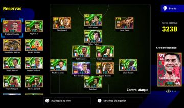 CONTA EFOOTBALL DE PLAYSTATION PRONTA PARA COMPETITIVO