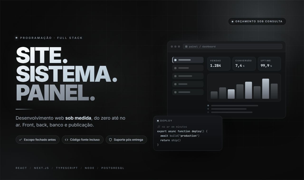 Criação de sites