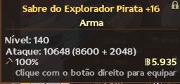 CONTA END GAME GLA ARMADO (Grand line Adventures) 13K TRIP